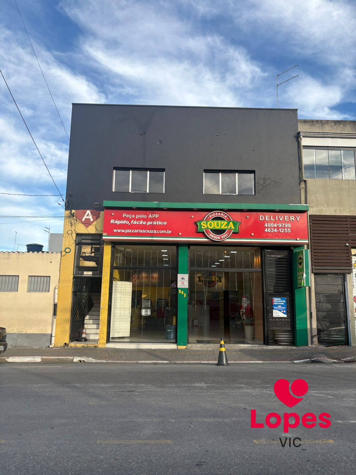 SALÃO SOBRELOJA PARA LOCAÇÃO – CALMON VIANA / POÁ
